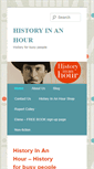 Mobile Screenshot of historyinanhour.com